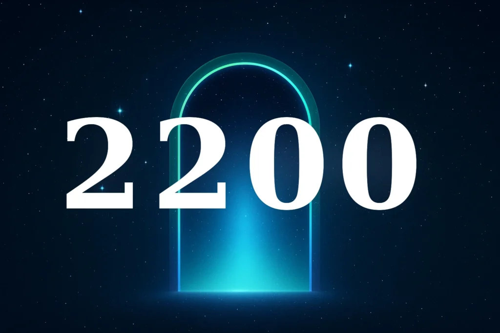 Engelengetal 2200 – Betekenis en spirituele boodschap